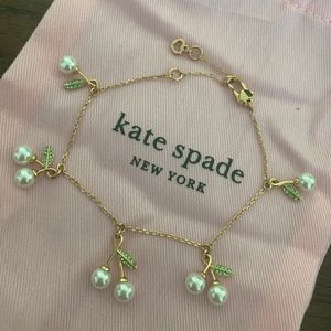 Kate Spade cherry bracelet